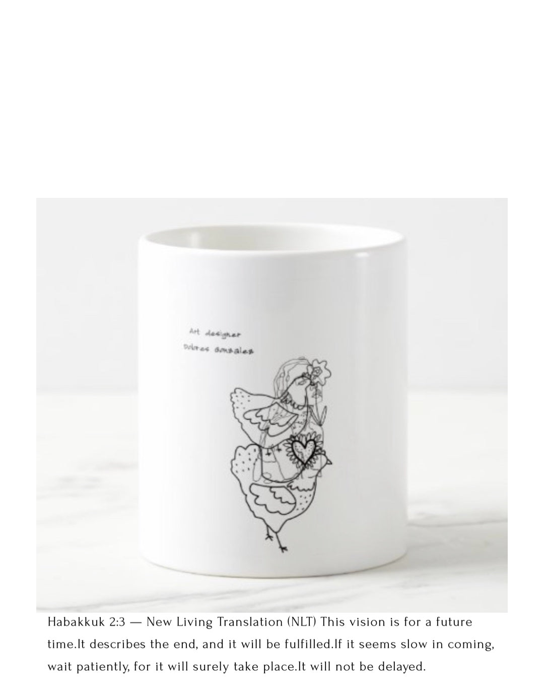 Self love mug| Being patient with yourself. (Language English)