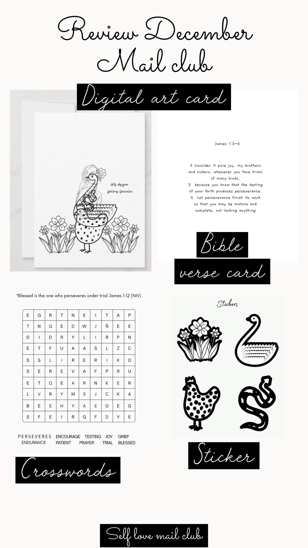 December mail subription