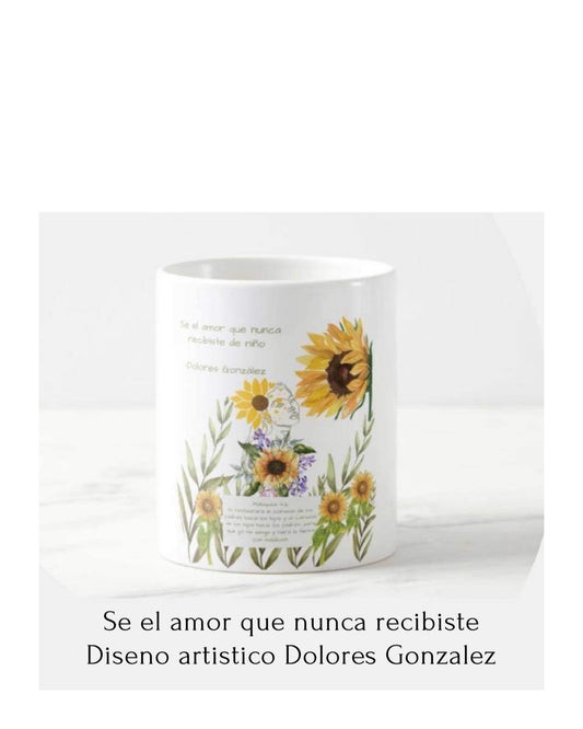 Sunflower ,Receive Gods Love.(Language Spanish)