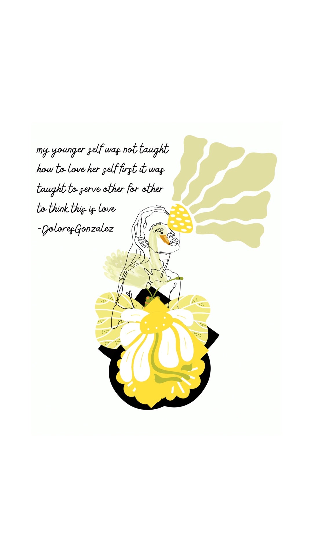 Digital art print |His banner over me is love.|