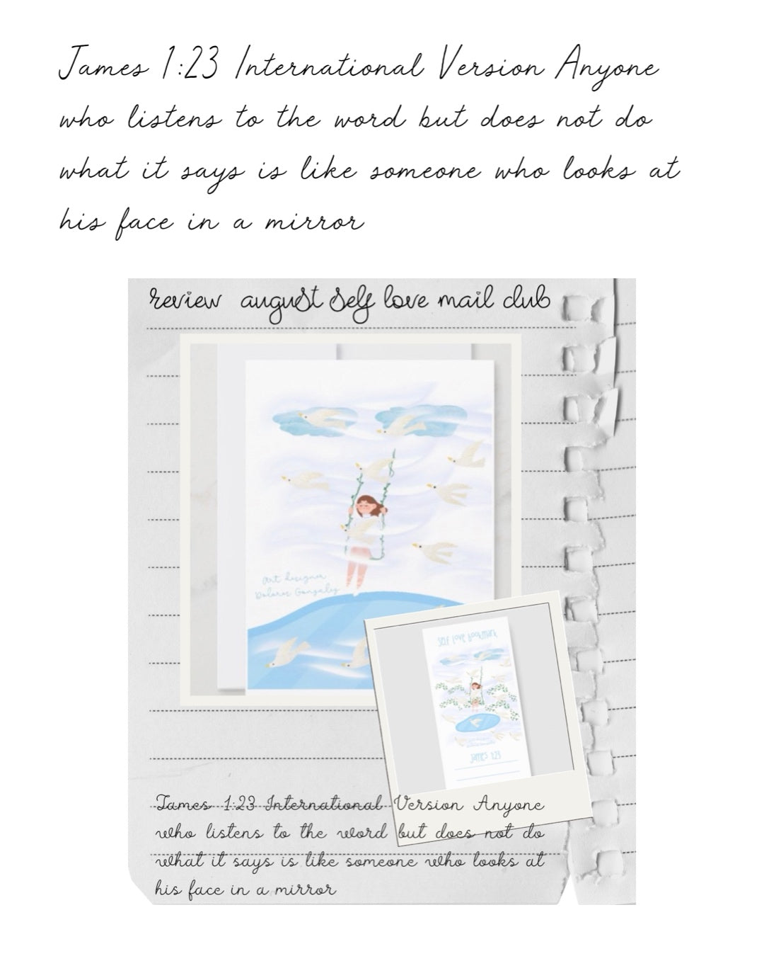 August self love mail club