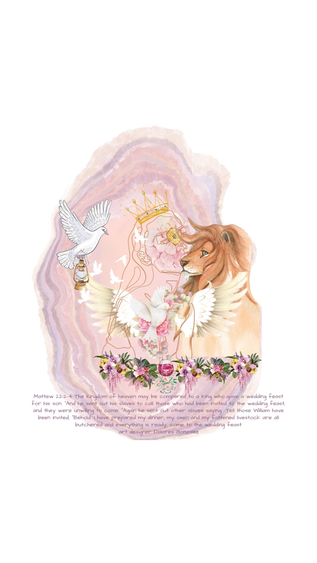 Digital art print| A king wedding