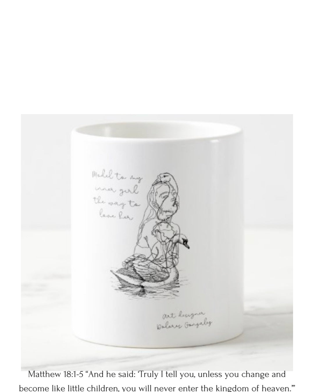 Self love mug|Be like a child