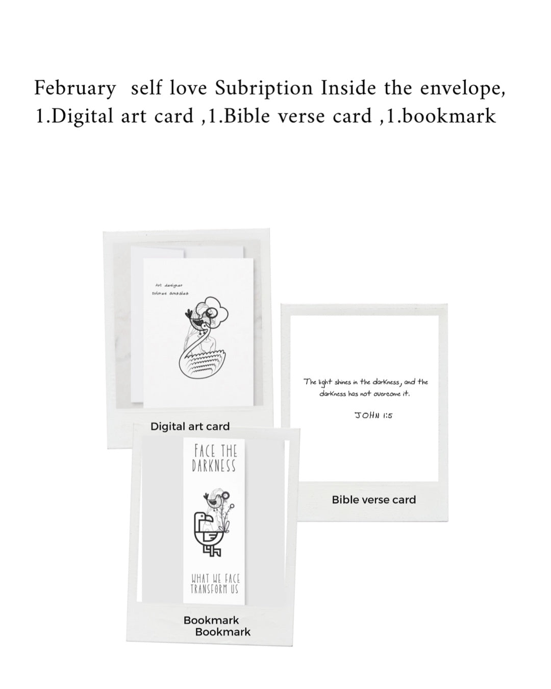 February self love mail subscription
