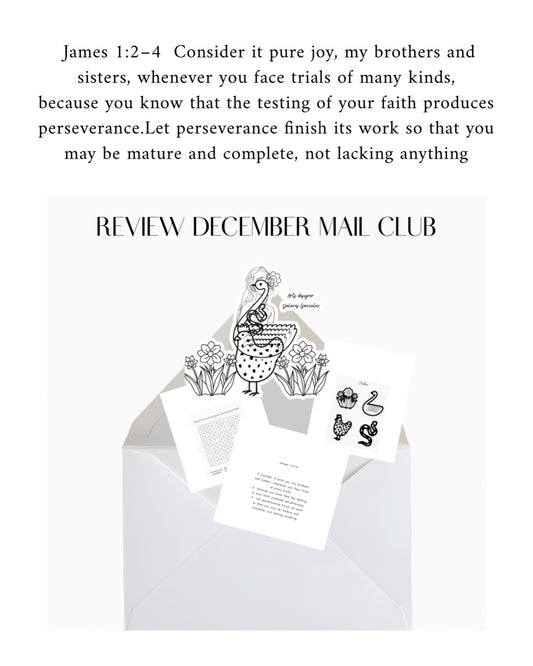 December mail subription