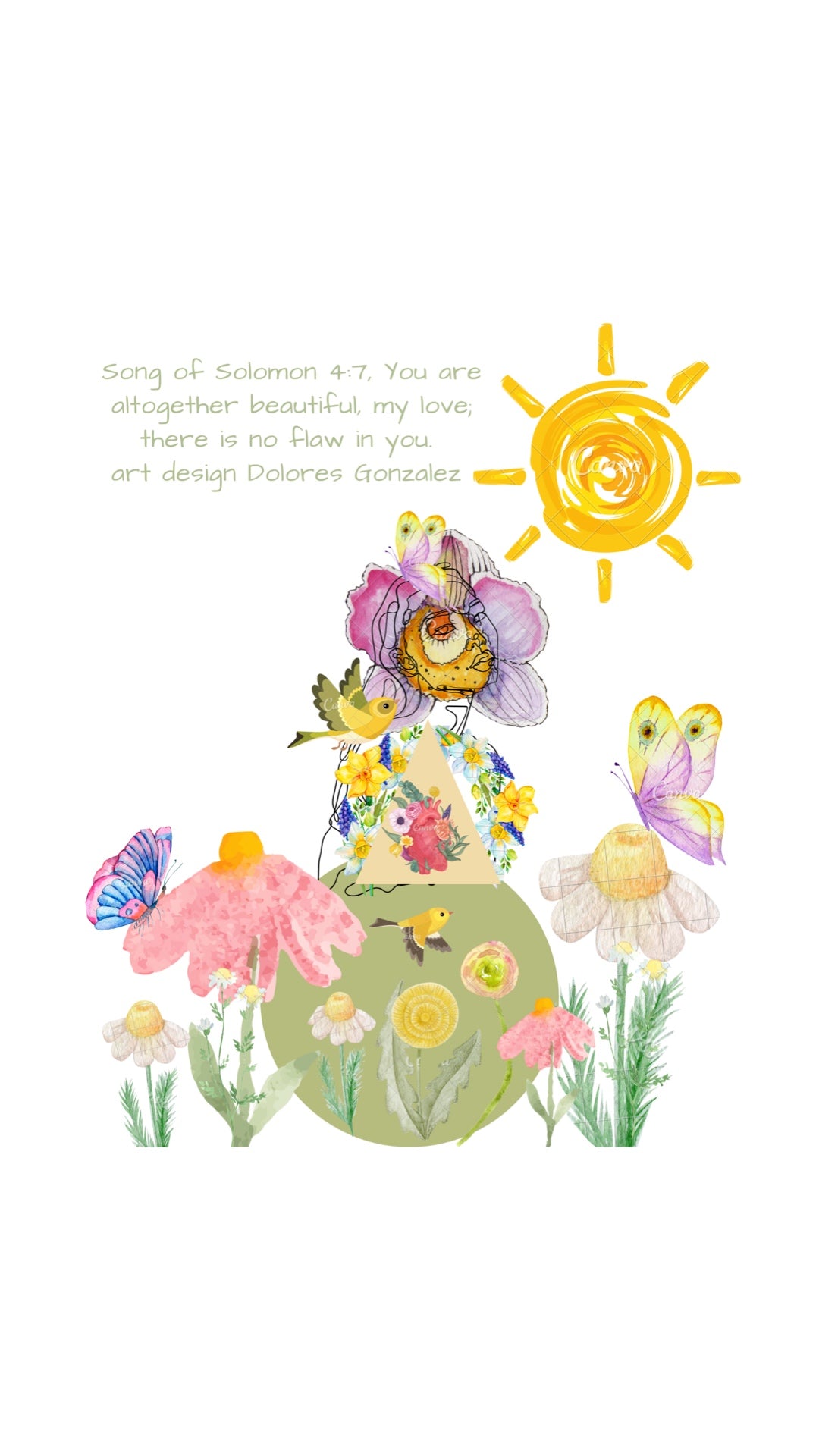 Self love Digital art print|beautiful women.